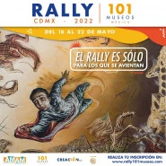 Creación 101 A.C. y la AMAM presentan el segundo Rally de Museos CDMX