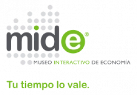 logotipo de MIDE, Museo Interactivo de Economía
