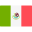 bandera mexico icono